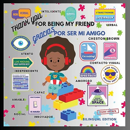 Thank You For Being My Friend (English and Spanish Edition) cover