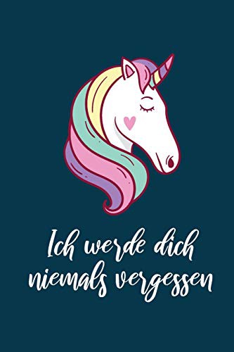 Ich werde dich niemals vergessen cover
