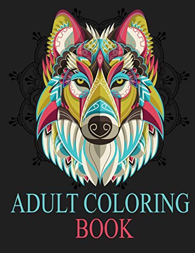 Adult Coloring Book cover