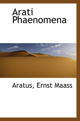 Arati Phaenomena cover