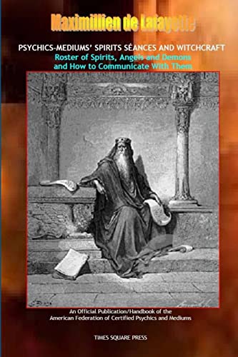 Psychics-mediums' Spirits Seances and Witchcraft.Roster of Spirits, An cover