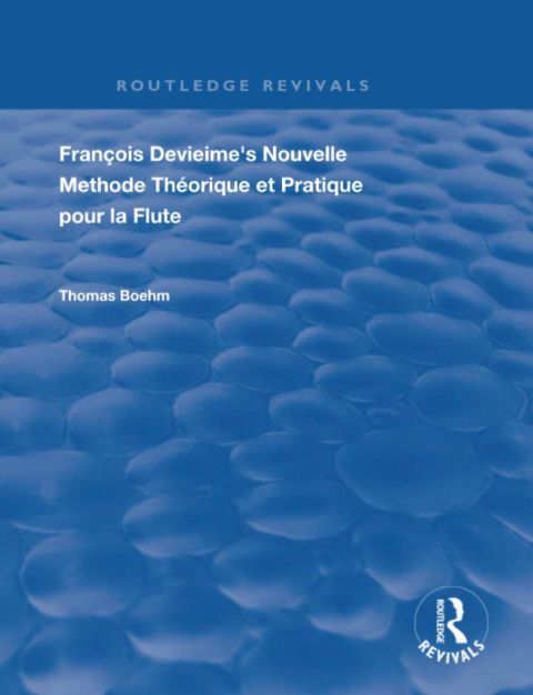 Francois Devienne's Nouvelle Methode Theorique et Pratique Pour la Flu cover