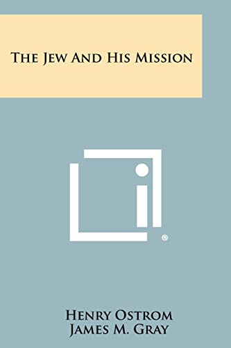 The Jew and His Mission cover