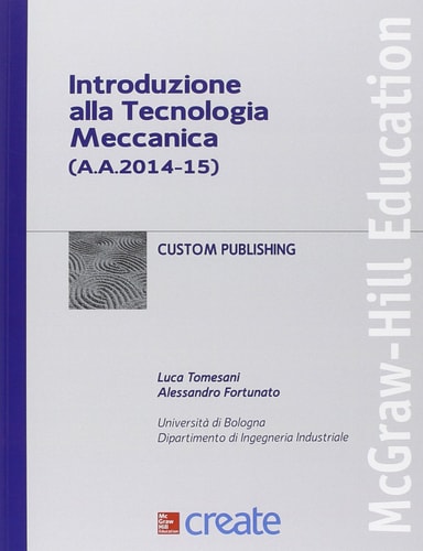 Introduzione alla tecnologia meccanica (a.a. 2014-15) cover