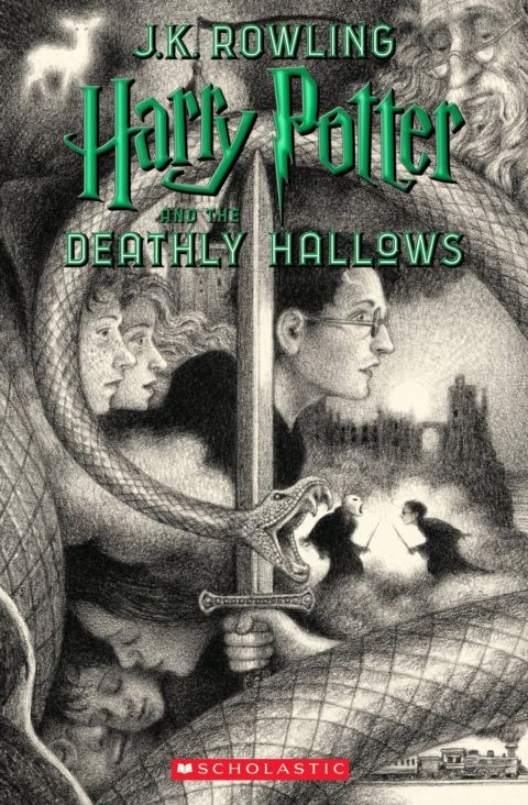 Harry Potter and the Deathly Hallows cover