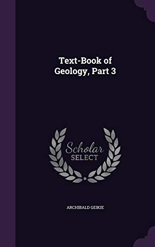 Text-Book of Geology, Part 3 cover