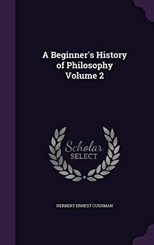 A Beginner's History of Philosophy Volume 2 cover