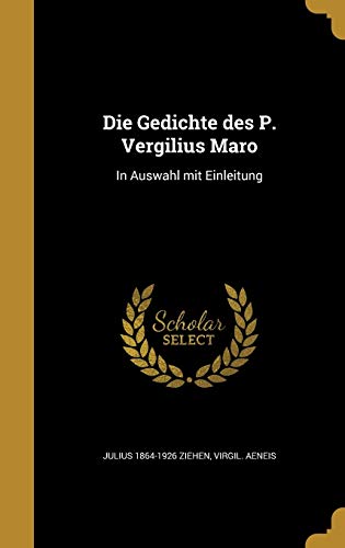 Die Gedichte des P. Vergilius Maro cover art