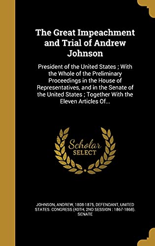 The Great Impeachment and Trial of Andrew Johnson cover art