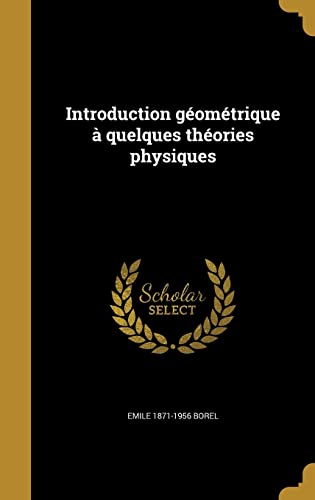 Introduction géométrique à quelques théories physiques cover art