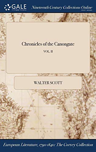 Chronicles of the Canongate; VOL. II cover