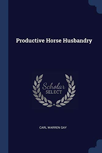 Productive Horse Husbandry cover