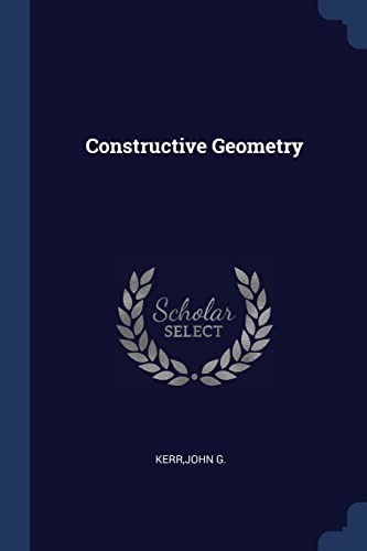 Constructive Geometry