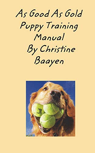 As Good As Gold Puppy Training Manual cover