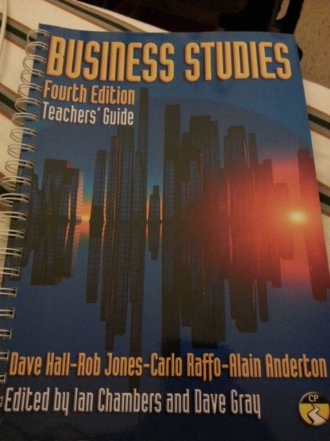 Business Studies Teacher's Guide