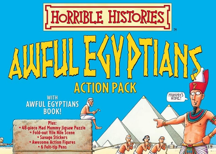 The Awful Egyptians (Horrible Histories Action Packs)