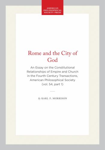 Rome and the City of God cover
