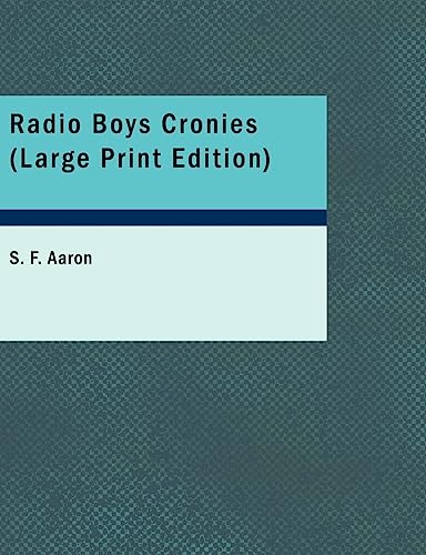 Radio Boys Cronies cover