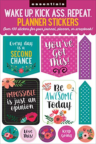 Planner Stickers Wake Up Kick Ass cover art