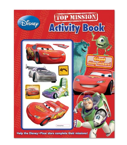 Disney Pixar Top Mission Activity Book with Stickers cover