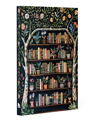 Botanical Bibliophile Notebook cover