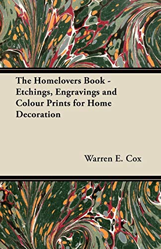 The Homelovers Book - Etchings, Engravings and Colour Prints for Home cover