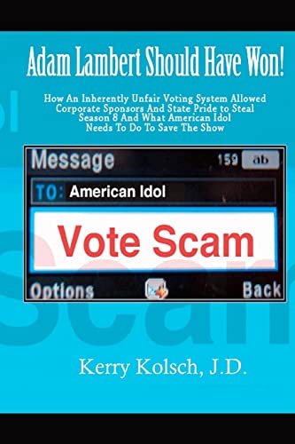 American Idol Vote Scam cover