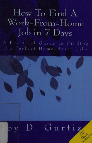 How To Find A Work-From-Home Job in 7 Days cover