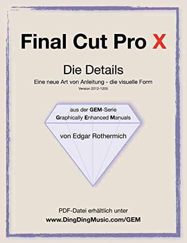 Final Cut Pro X - Die Details
