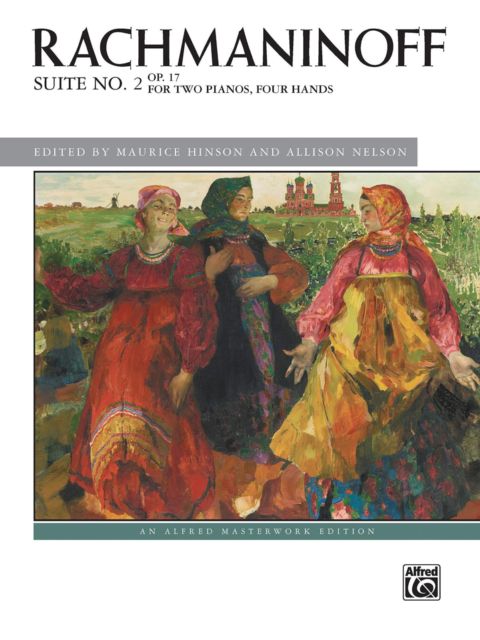 Rachmaninoff Suite 2 Op. 17 cover