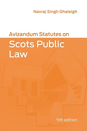 Av Stat Scots Public Law cover