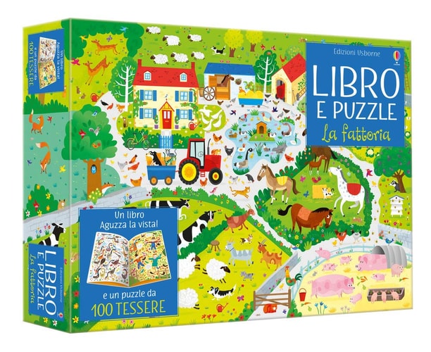 La fattoria - Libro e puzzle