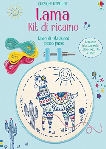 Lama. Kit di ricamo cover