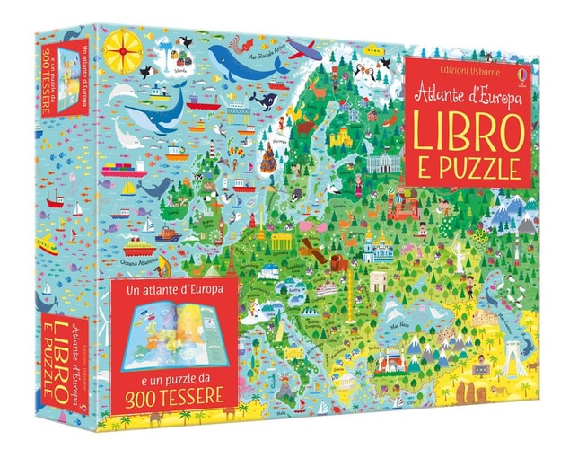 ATLANTE ILLUSTRATO D'EUROPA cover