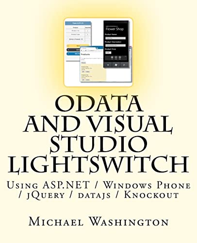 OData And Visual Studio LightSwitch Using ASP.NET / Windows Phone / jQ cover