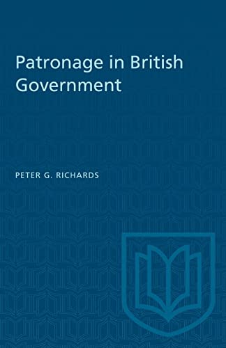 Patronage in British Government cover