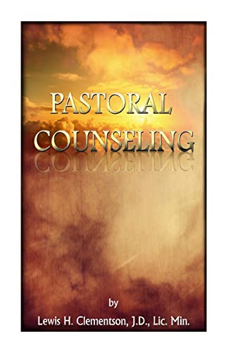Pastoral Counseling cover