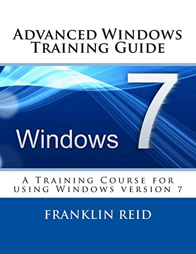 Advanced Windows 7 Training Guide cover