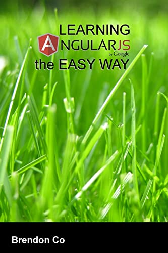 Learning AngularJS the Easy Way cover