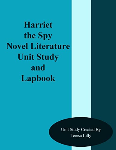 Harriet the Spy Novel Literature Unit Study and Lapbook cover