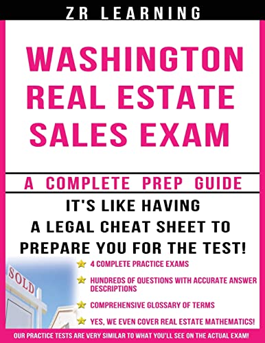 Washington Real Estate Sales Exam Questions cover