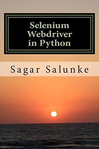 Selenium Webdriver in Python cover