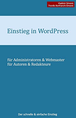 Einstieg in WordPress 4.1 cover