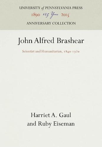 John Alfred Brashear cover