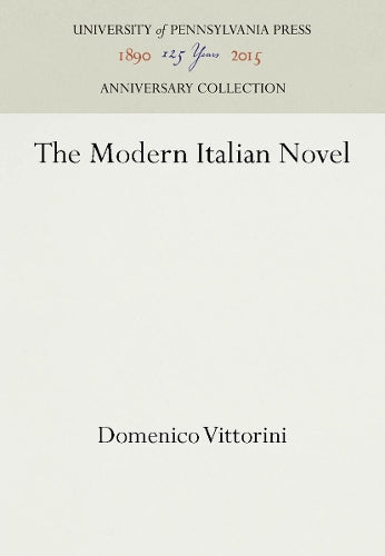 The Modern Italian Novel cover