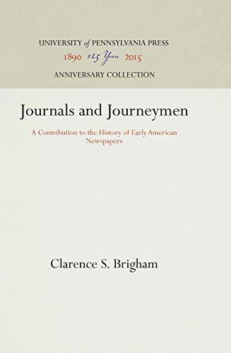 Journals and Journeymen cover