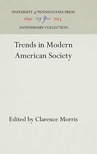 Trends in Modern American Society cover