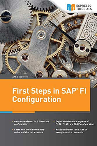 First Steps in SAP FI Configuration cover