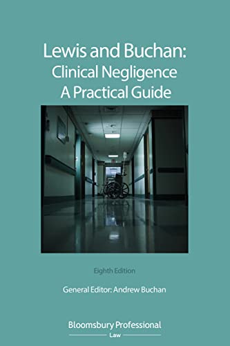 Lewis and Buchan: Clinical Negligence A Practical Guide cover