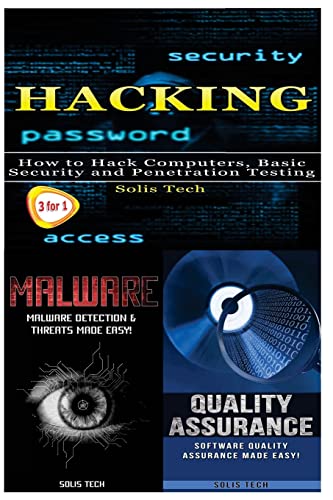 Hacking + Malware + Quality Assurance cover